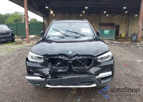 2020 BMW X3 Sdrive30I z USA, uszkodzony, nr VIN 5UXTY3C08LLU71771